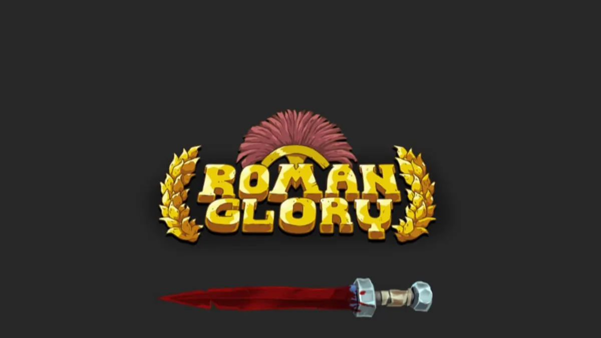 Tampilan visual slot Roman Glory dengan latar belakang hutan dan elemen bertema Romawi